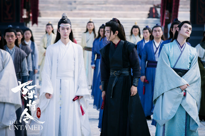 Wang Yibo and Xiao Zhan in The Untamed