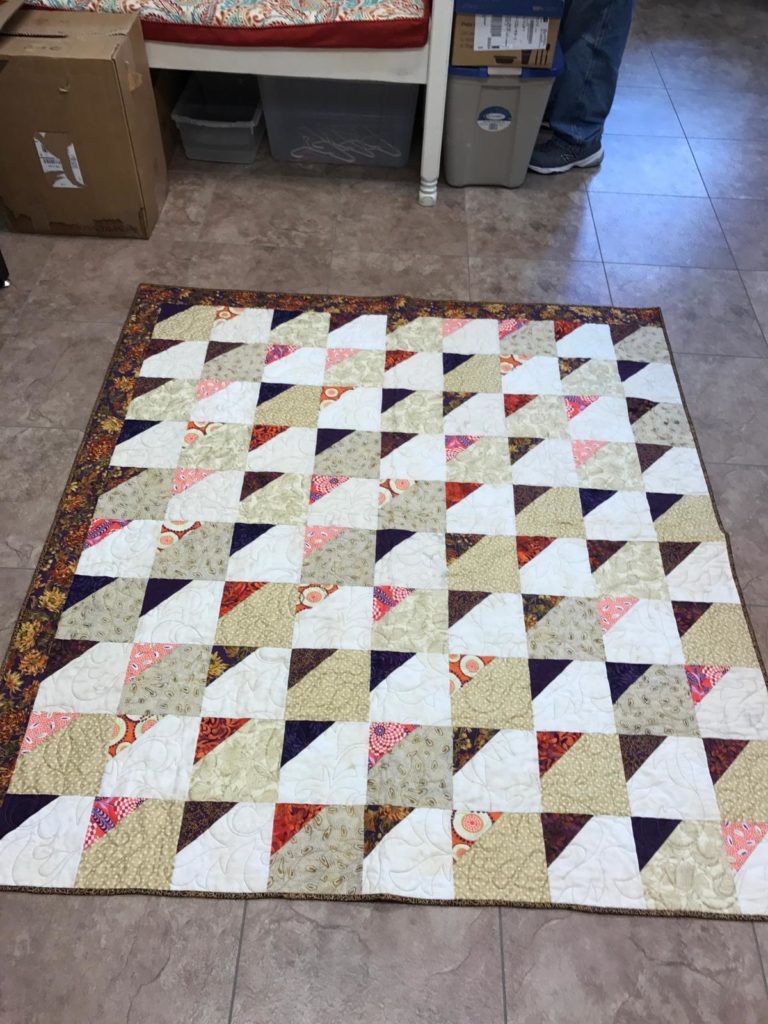 Quilt pattern front