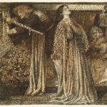 Lancelot in the Queens Chamber by Dante Gabriel Rossetti