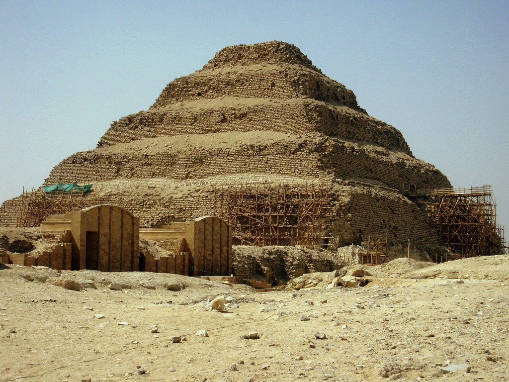 Saqqarah step period in Egypt