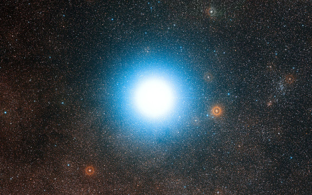 Alpha Centauri ESO image